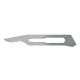 Miltex 4-315C Size 15C Stainless Steel Sterile Surgical Blades (Angled Blade)