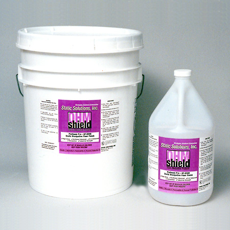 Static Solutions AF-6505 5 Gallons Platinum Pro Dissipative Floor Finish