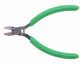 Xcelite MS54J 4inch Flush Oval Head Cutter with Green Cushion Grips