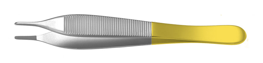 Integra/Miltex PM-2500 Adson Dressing Forceps, Tungsten Carbide