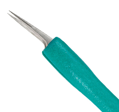 Tweezers-Ergonomic ESD Safe-Foam Handle