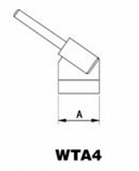 Weller WTA4 0054414399 0.492 12.5mm Tip for WTA50 Thermal Tweezers
