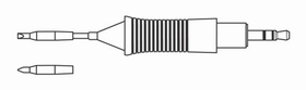 Weller 0054460399 RT3 Chisel Tip Cartridge for WMRP Pencil