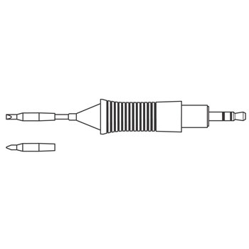 Weller 0054461299 RT1SC Micro Chisel Tip Cartridge for WMRP Pencil