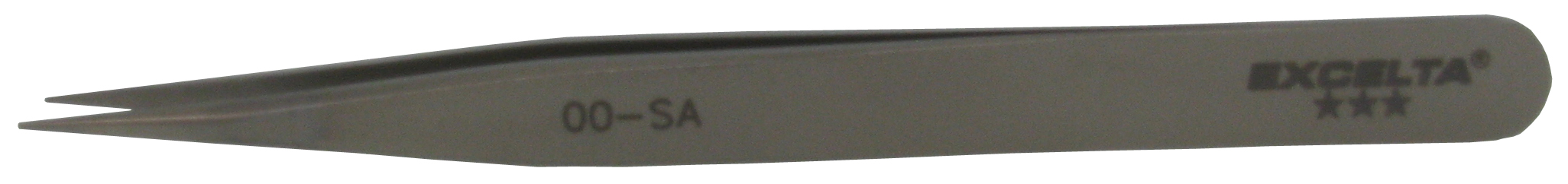 Excelta 00-SA 4.5inch Straight Strong Neverust Tweezer