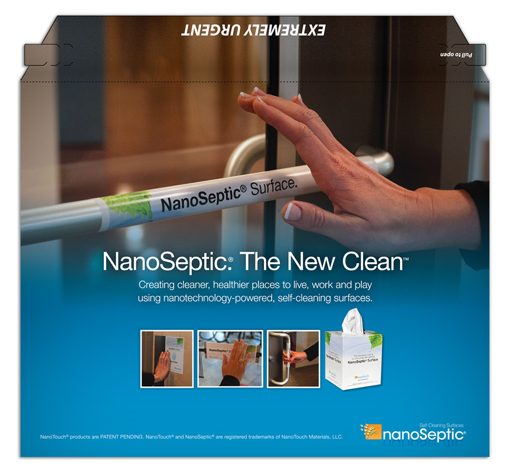 NanoSeptic Continuous Cleaning Surfaces, Facility Touch Point Sample Kit