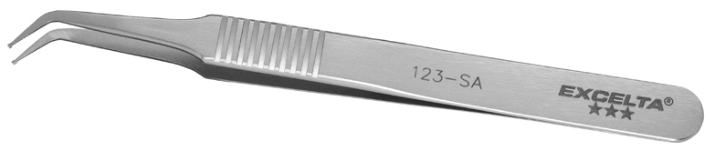 Excelta 123-SA 4.5 Neverust SMD Paddle Chip Handling Tweezer