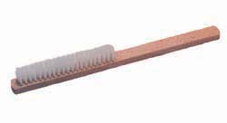 Excelta 186 8.5inch Nylon Bench Brush With Wooden Handle