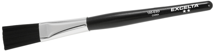 Excelta 195-ESD 6.5 Inch Stiff ESD Safe Brush