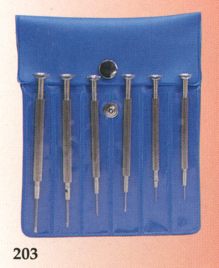 Excelta 203 6 Piece Jewelers Screwdriver Set