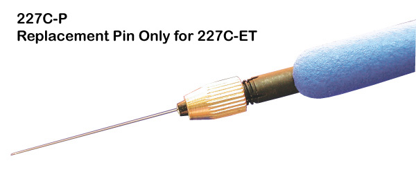 Excelta 227C-P 4 Inch Brass Pin Vise Probe