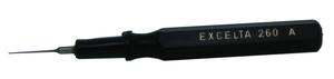 Excelta 260A 2.5 Inch Mini Plastic Black Handle Spatula .010 Inch Tip