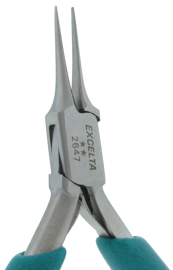 Excelta 2647 4.75inch Stainless Steel Small Needle Nose Plier
