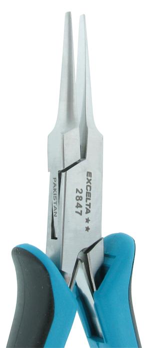 Excelta 2847 5.5inch Stainless Steel Medium Needle Nose Plier