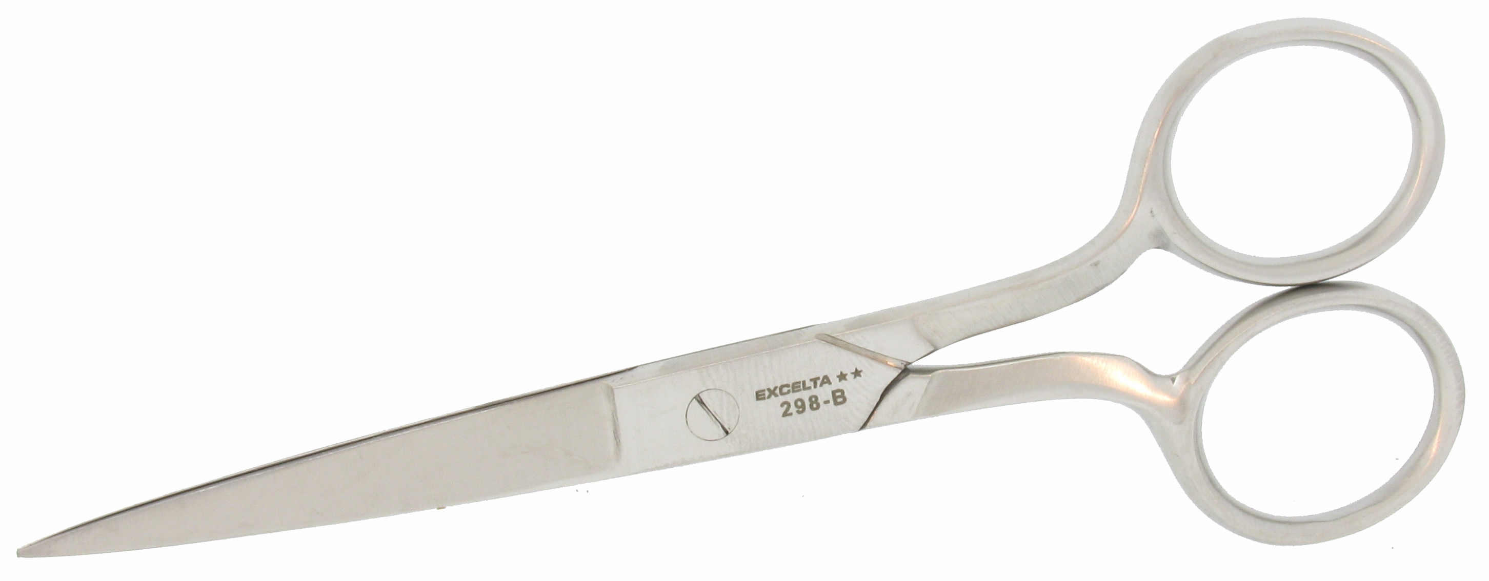 Excelta 298B 5 Inch Straight Scissor With Long 2 Inch Blade