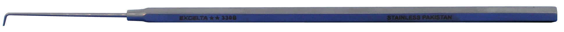 Excelta 330B 6 Inch Angled Stainless Steel Probe With 0.10 Inch Tip