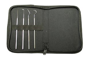 Excelta 330K 4 Piece .10 Inch Tip Probe Kit In Pouch