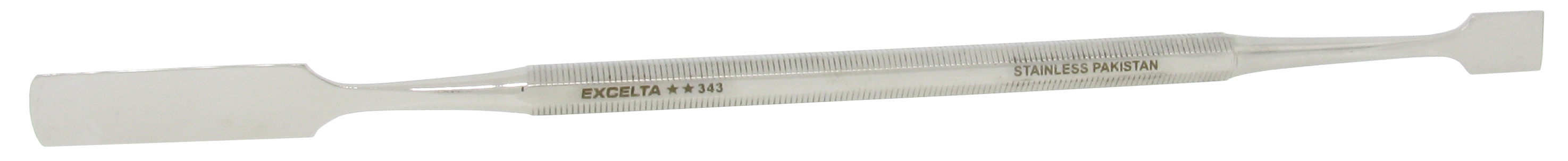 Excelta 343 7inch Stainless Double End Mixing Spatula