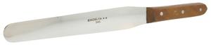 Excelta 345 8.5inch Stainless Steel Mixing Spatula With Wooden Handle