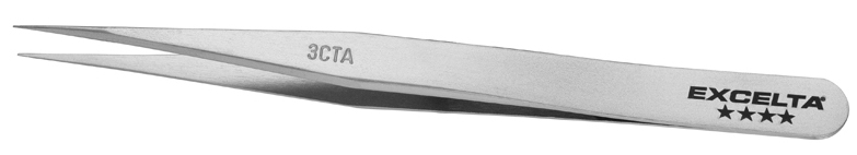 Excelta 3C-TA 4.25 Inch Straight Very Fine Forcep