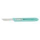 Miltex 4-522 Size 22 Stainless Steel Sterile Safety Scalpels