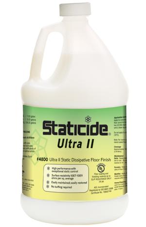 ACL Staticide Ultra Floor Finish (Gallons), 4/Case 4600