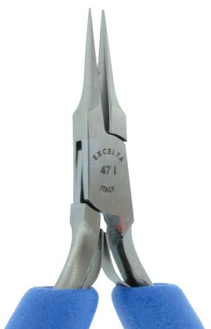Excelta 47-I 4.6 Inch Small Needle Nose Plier With ESD Grips