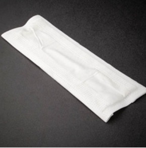 FoamTec FS858EN PharmaMOP Extra Fluid Capacity EzGLIDE Edge MiraWIPE Mop Head close up