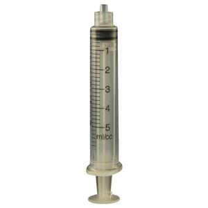 JG5CC-LL, 5 cc Calibrated Manual Luer Lock Syringe, qty 1000