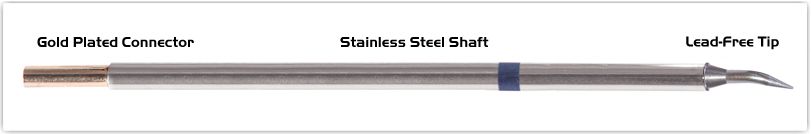 Easy Braid EBM6B325, Chisel 30 Degree Tip 0.4MM