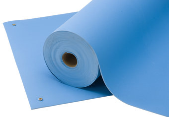 ACL 6253672 SpecMat Light Blue Homogeneous Pre-Cut Mat 36in. x 72in.