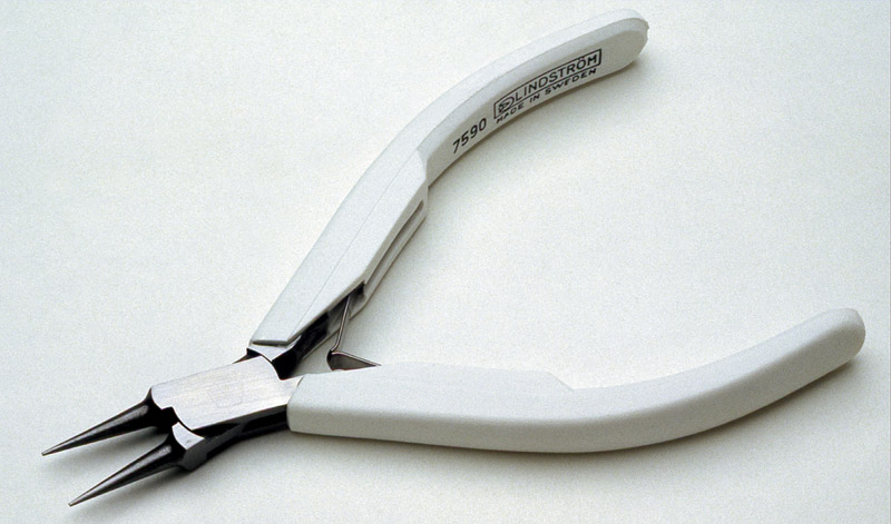 Lindstrom 7590 4 5/8inch Supreme Series Round Nose Pliers