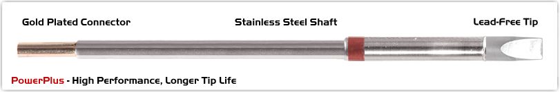 Easy Braid EBM8CH250H, Chisel Extra Large Tip, 5.0mm