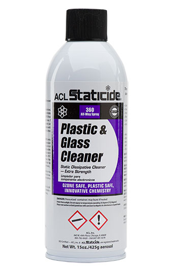 ACL 8670 Anti-Static Plastic and Glass Cleaner 15oz.