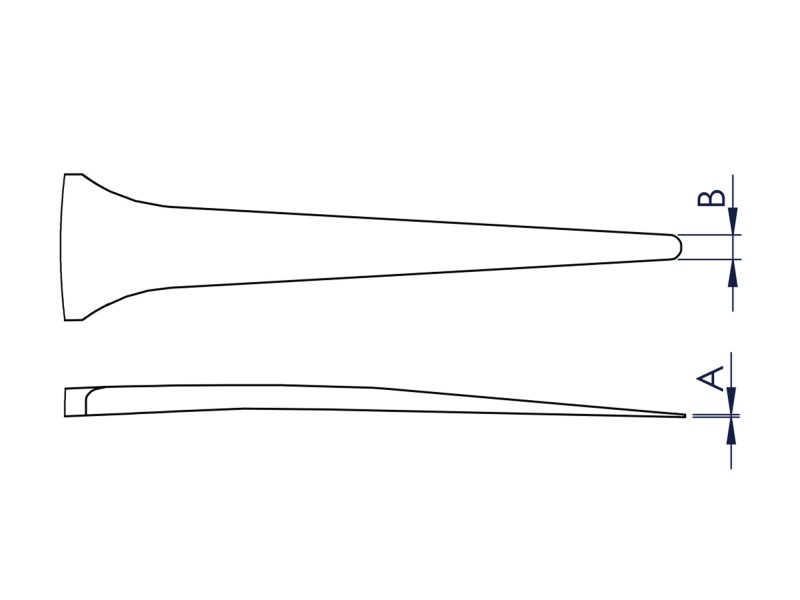 Ideal-Tec 2A.SA.0 High Precision Tweezer Drawing