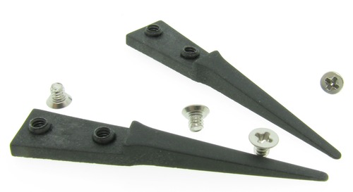 Excelta 159D-RTX Carbofib Replacement Tweezer Tips for 159D-RT close up