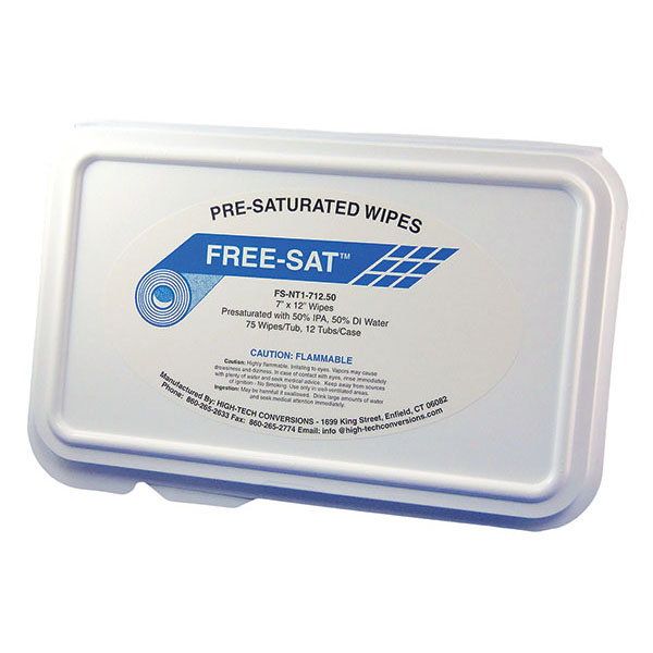 FS-NT1-712.50 Pre-Saturated Cleanroom Wipes