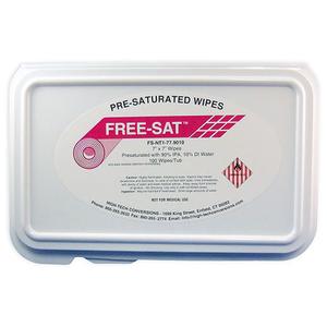 FS-NT1-77 Pre-Saturated Cleanroom Wipes – 7x7