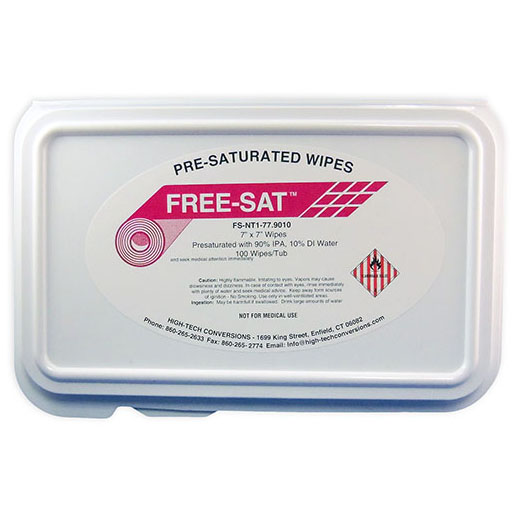 FS-NT1-9010 Pre-Saturated Cleanroom Wipes