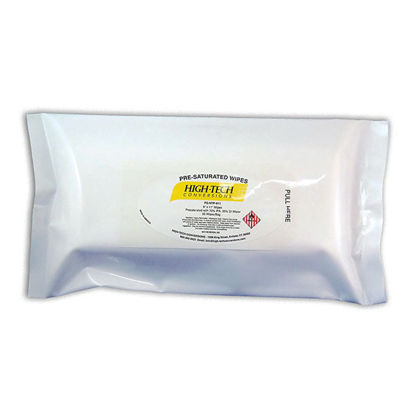 FS-NTP-911 Pre-Saturated Cleanroom Wipes
