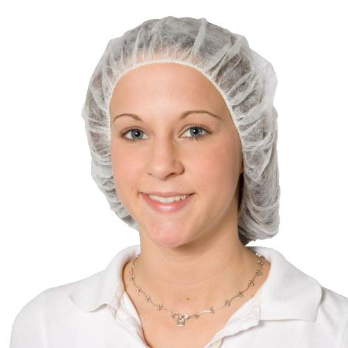 GAH-BP-21-WH Polypropylene Bouffant Cap