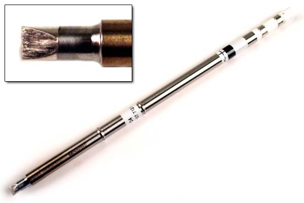 Hakko T15-D4, Tip, Chisel, 4mm x 7.5mm, for FM-2021