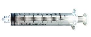 JG10CC-LL-25, 10cc Calibrated Manual Luer Lock Syringe, qty 25