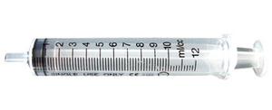 JG10CCLS-25, 10cc Calibrated Manual Luer Slip Syringe, qty 25