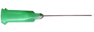 Jensen Global JG21-1.0X, 21 gauge 1in IT Dispensing Tip Green 50/Bag