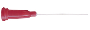 Jensen Global JG24-1.0X, 24 gauge 1in IT Dispensing Tip Red 50/Bag