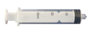 JG30CC-LL-10, 30cc Calibrated Manual Luer Lock Syringe, qty 10