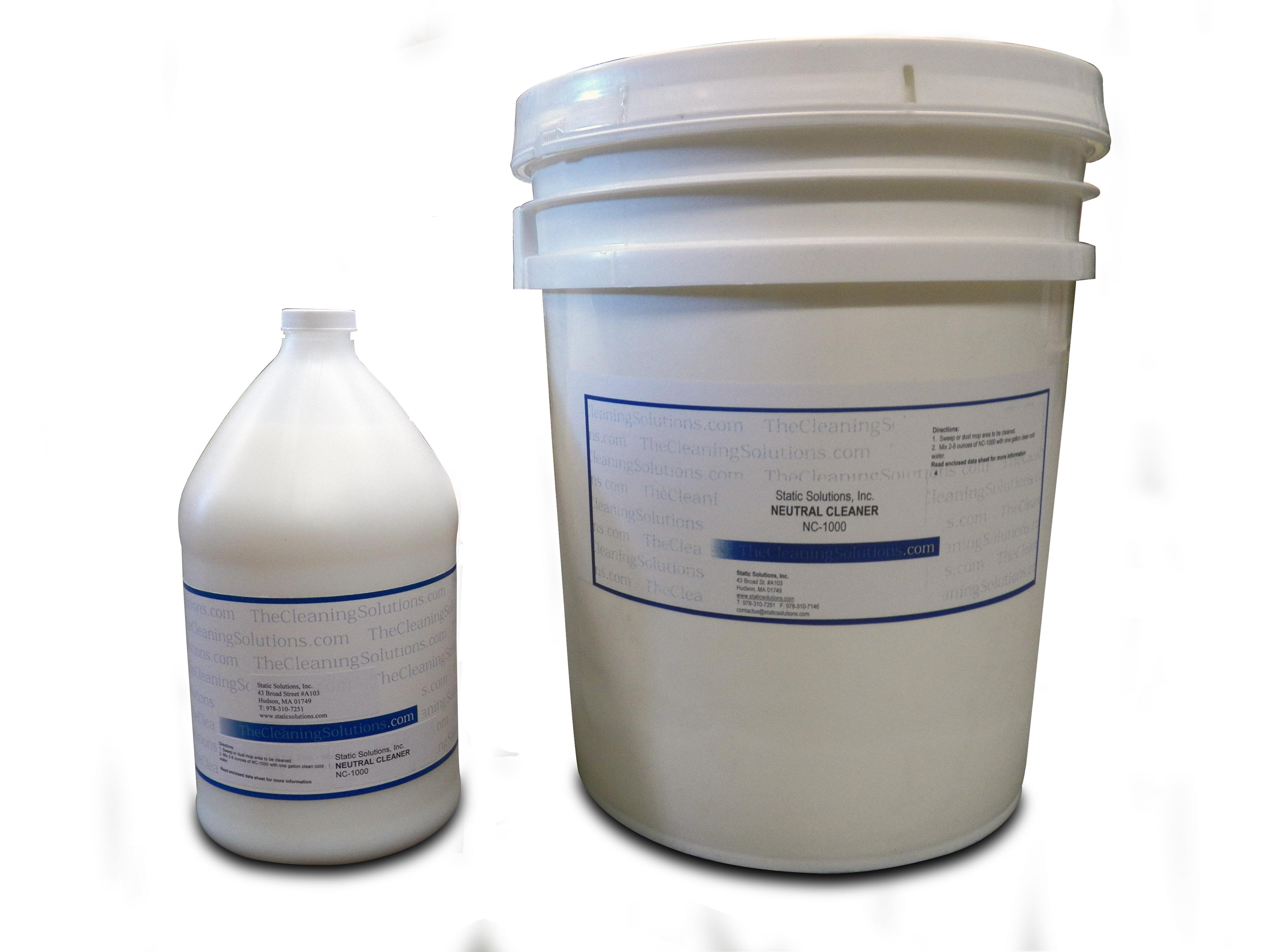 Static Solutions NC-1005 5 Gallon Ohm-Shield CleanPro Neutral Floor Cleaner