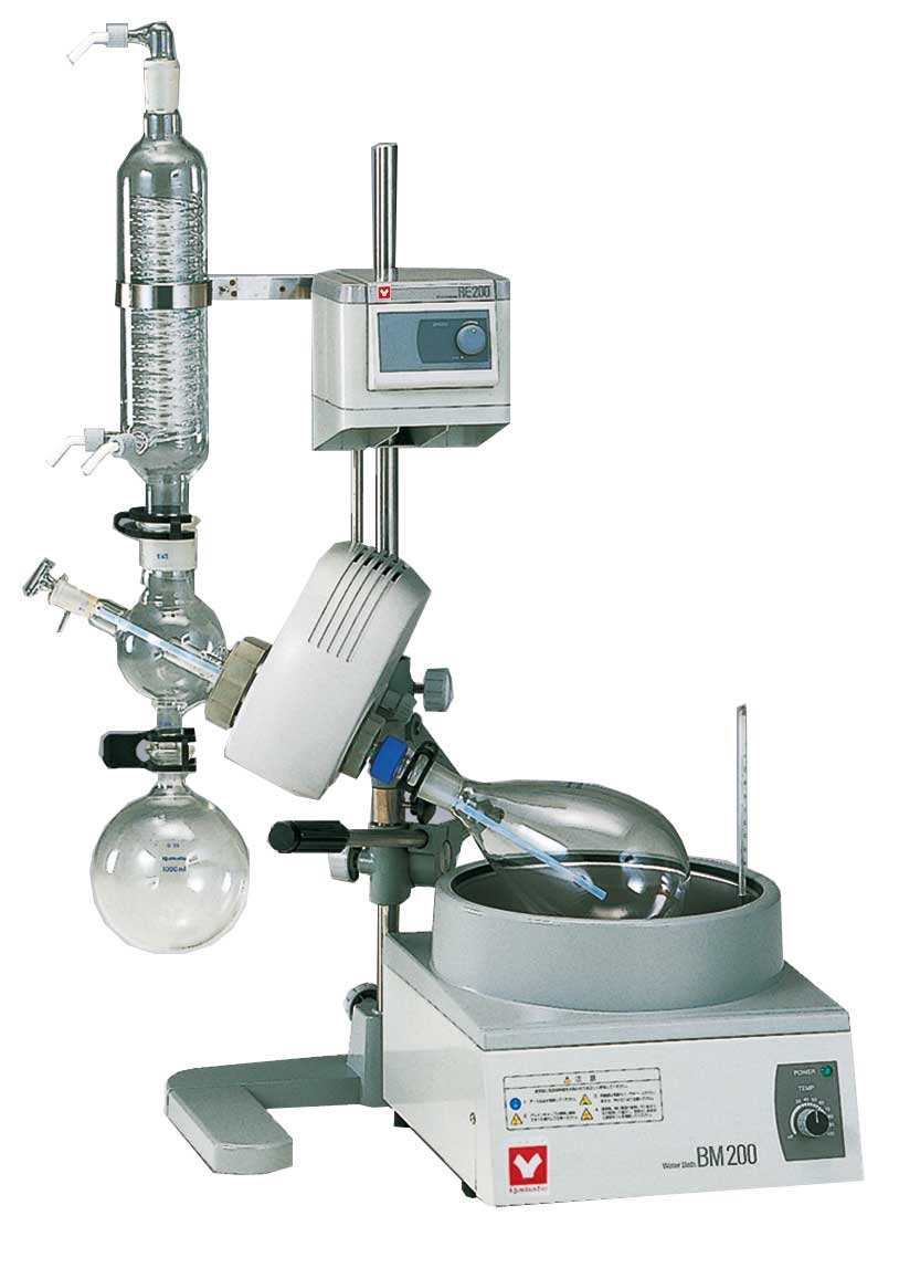 Yamato RE200100A, Rotary Evaporator, Standard Diagonal Type A Glassware