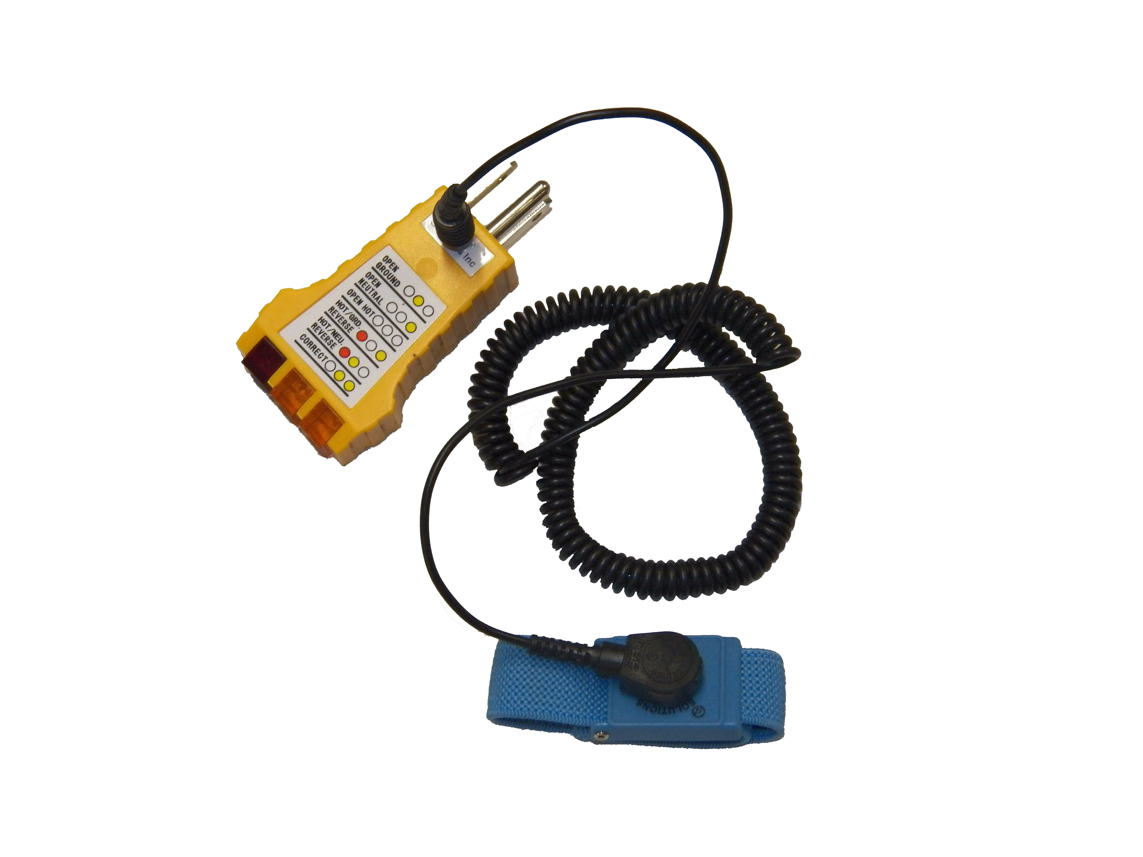 Static Solutions SP-102 Earth Ground Checker With WS-1020